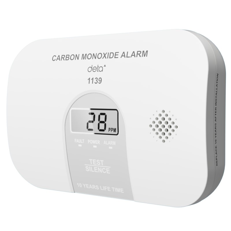 Deta Digital 10 Year Carbon Monoxide Alarm