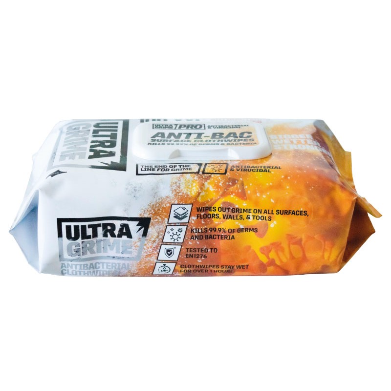 Ultragrime PRO XXL Cloth Cleaning Wipes