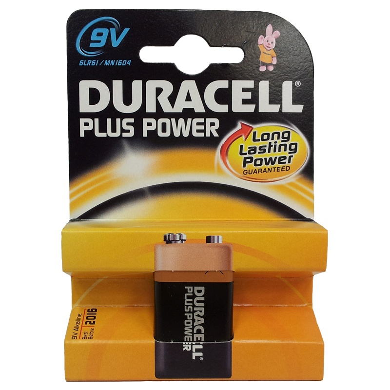 Duracell Battery 9V