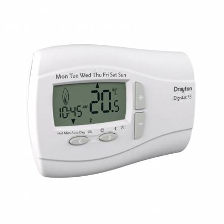 Drayton Digistat+3 (Battery) Digital Room Thermostat