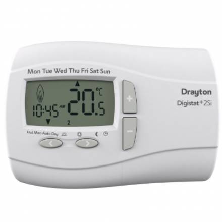 Drayton Digistat+2 Si (Mains) Digital Room Thermostat