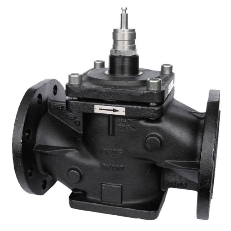 VUP Pressure-relieved 2-way flanged valve, PN 25 