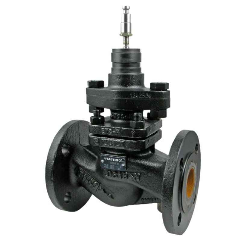 VUS 2-way flanged valve, PN 40 (el.)